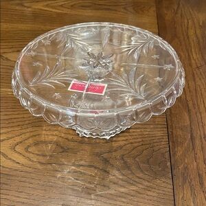 Celebrations Mikasa‎ Christmas Night Footed Cake Stand